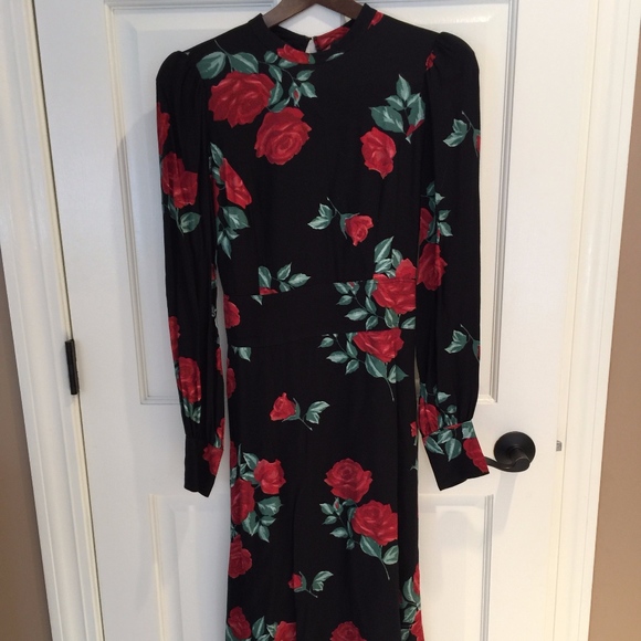 REFORMATION Dresses & Skirts - Reformation Floral Dress Long Sleeve